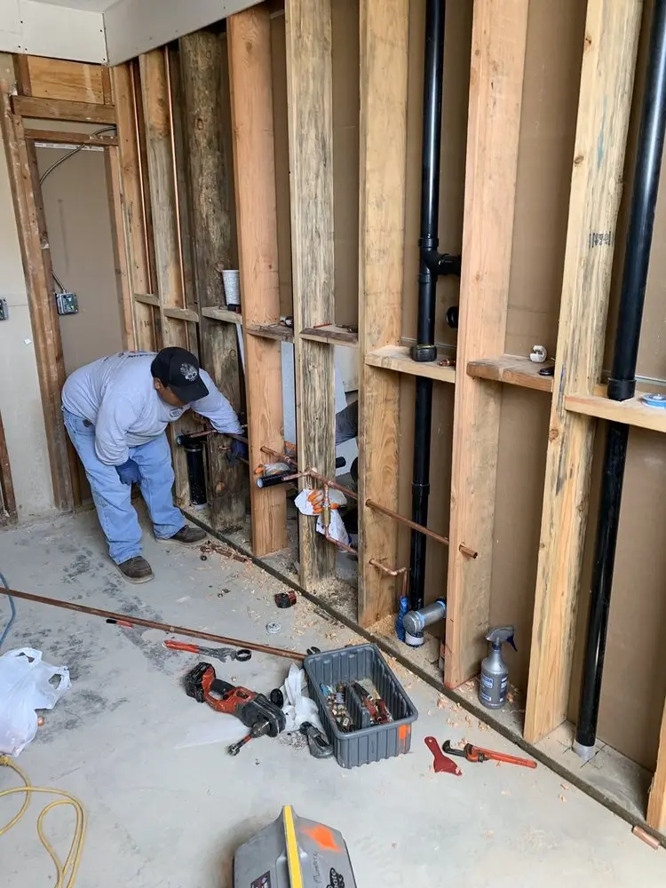 Commercial rough-in plumbing for Gas Line Repair in Hamden
